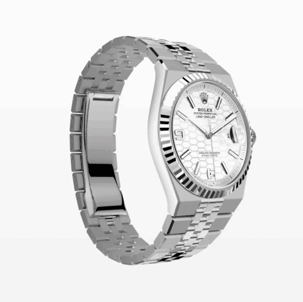 Replica Rolex Land‑Dweller 40 Mm Oystersteel Side